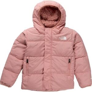 The North Face Kid's North Down Hooded Jacket - Shady Rose - size 3